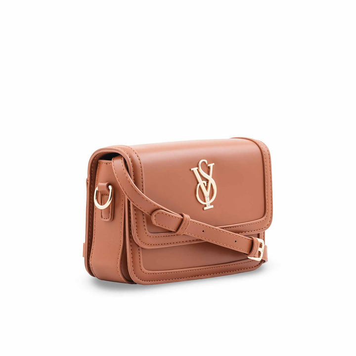 Mustard Formal Shoulder Bag For Ladies P36669