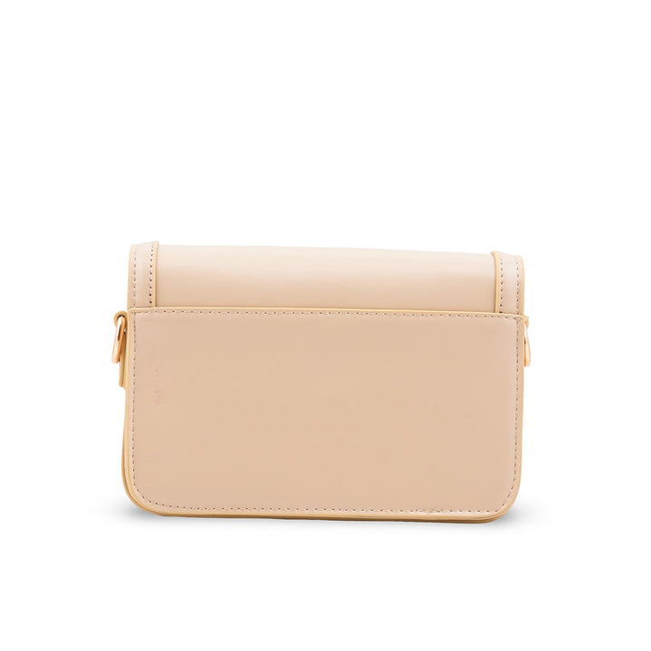 Cream Formal Shoulder Bag For Ladies P36669