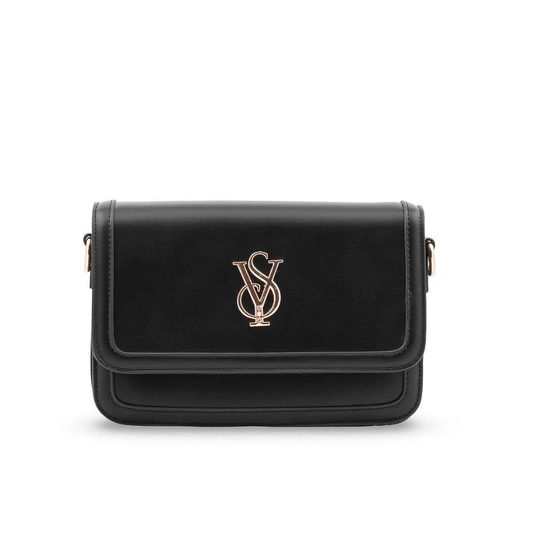 Black Formal Shoulder Bag For Ladies P36670