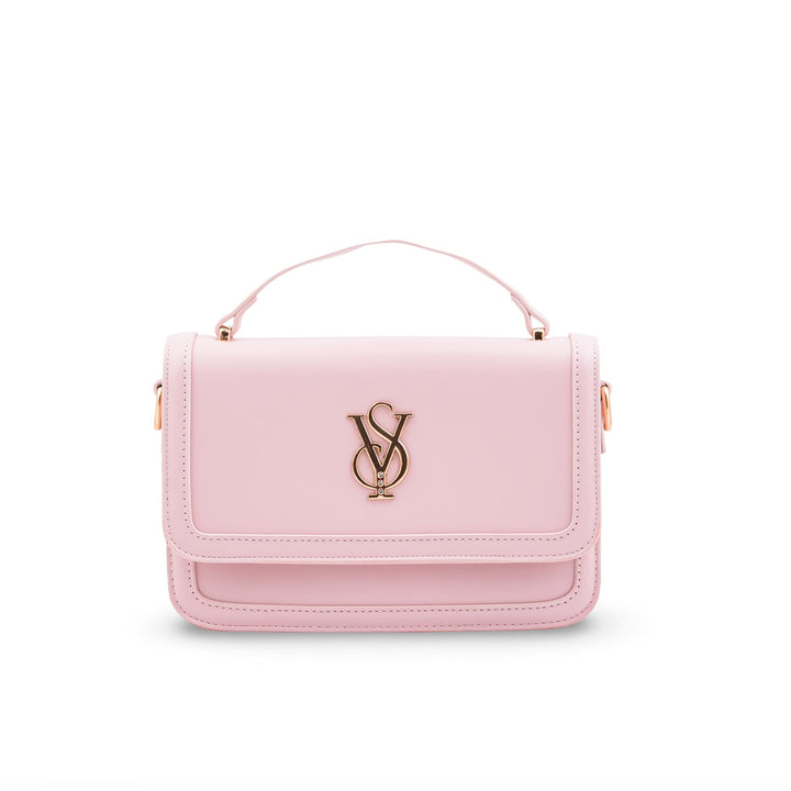 Pink Formal Shoulder Bag For Women P36671