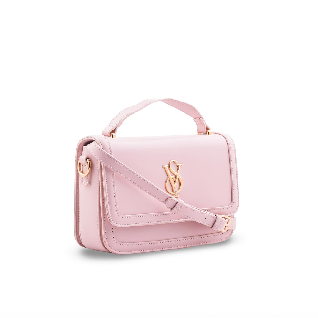 Pink Formal Shoulder Bag For Women P36671