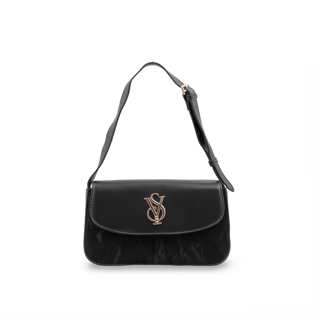 Black Formal Shoulder Bag For Ladies P36672
