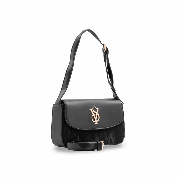 Black Formal Shoulder Bag For Ladies P36672