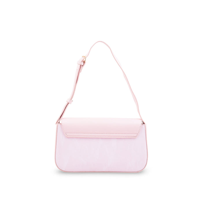 Pink Formal Shoulder Bag For Ladies P36672