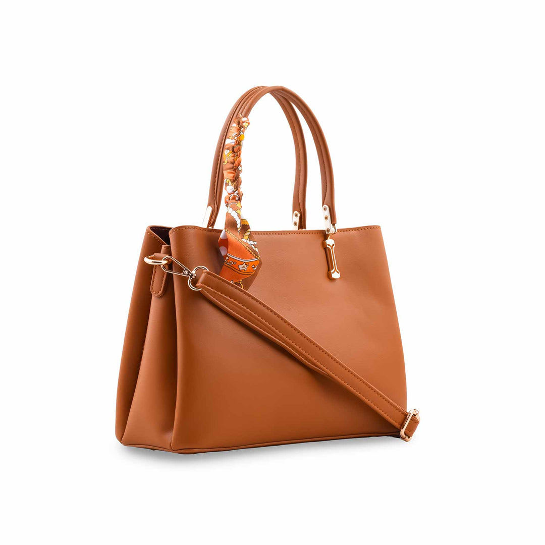 Brown Formal Hand Bag For Women P36673