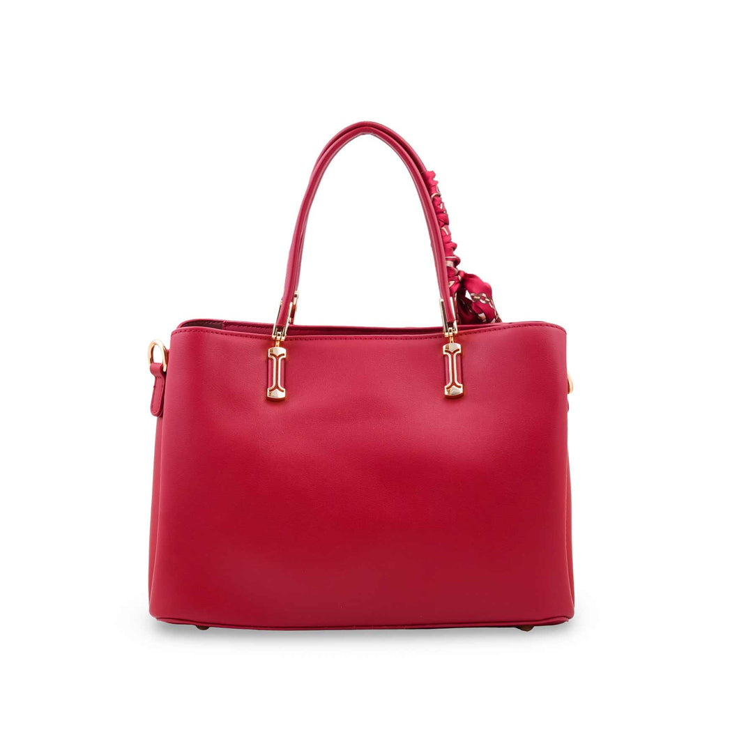 Maroon Formal Hand Bag For Women P36673