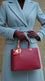 Maroon Formal Hand Bag For Women P36676