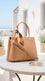 Beige Formal Hand Bag For Women P36676