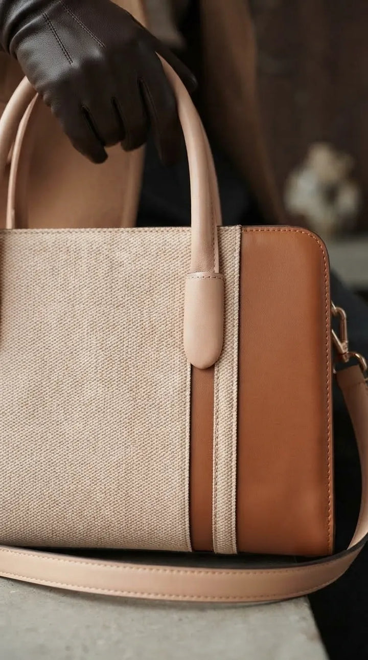 Mustard Formal Hand Bag For Women P36679