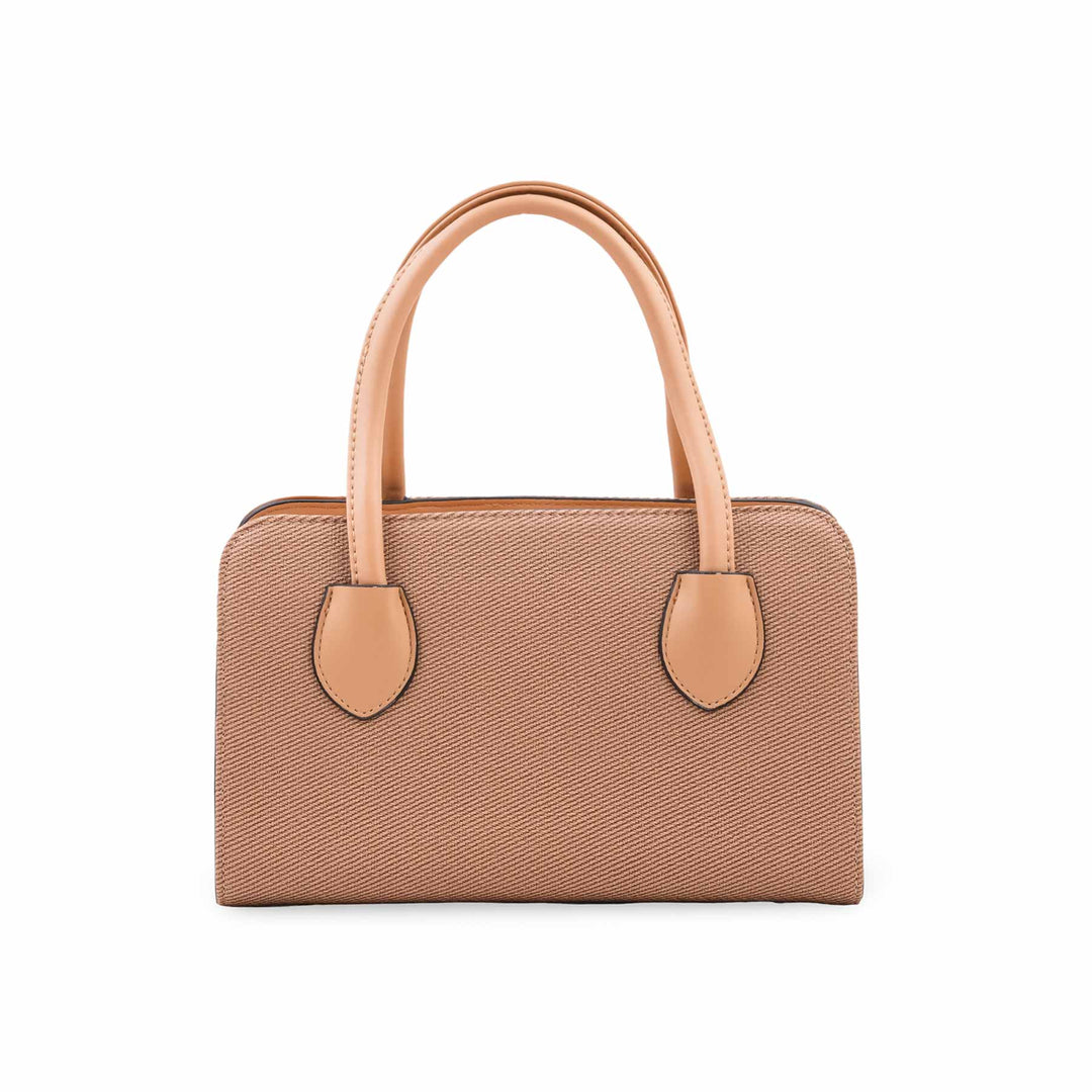 Cream Formal Hand Bag For Women P36679