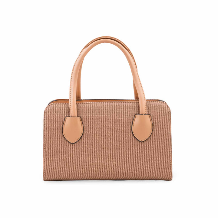 Cream Formal Hand Bag For Women P36679