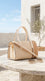 Beige Formal Hand Bag For Women P36679