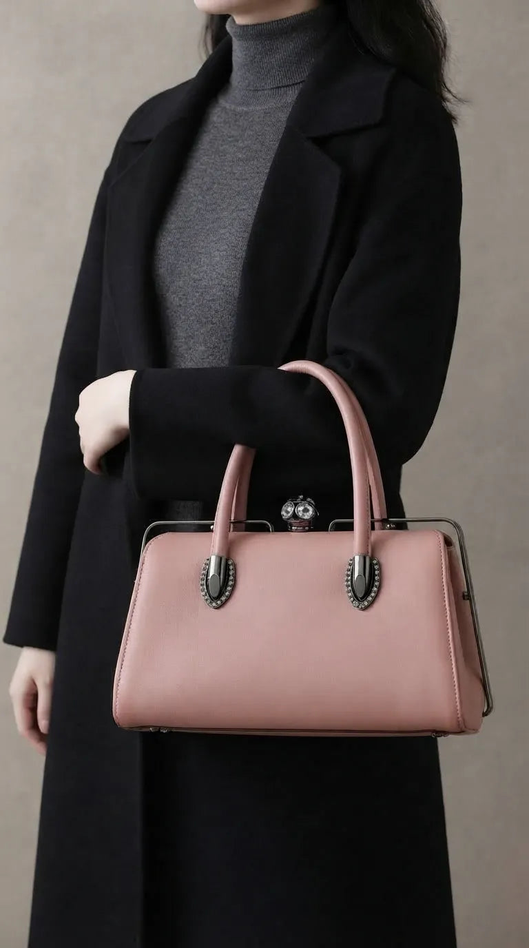 Pink Formal Hand Bag For Women P36680