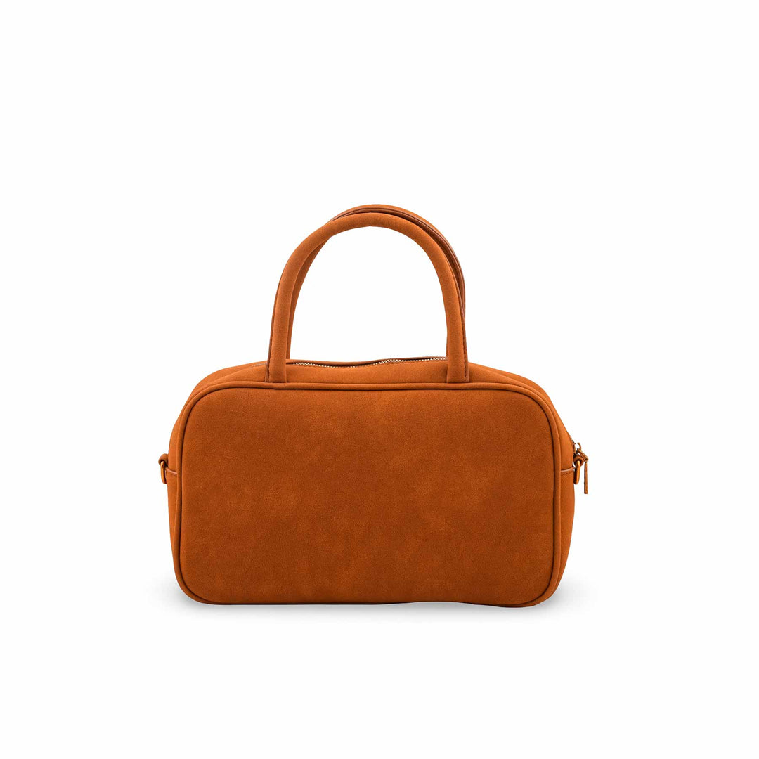 Camel Formal Hand Bag For Women P36683