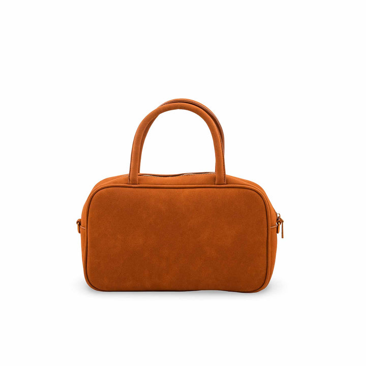 Camel Formal Hand Bag For Women P36683