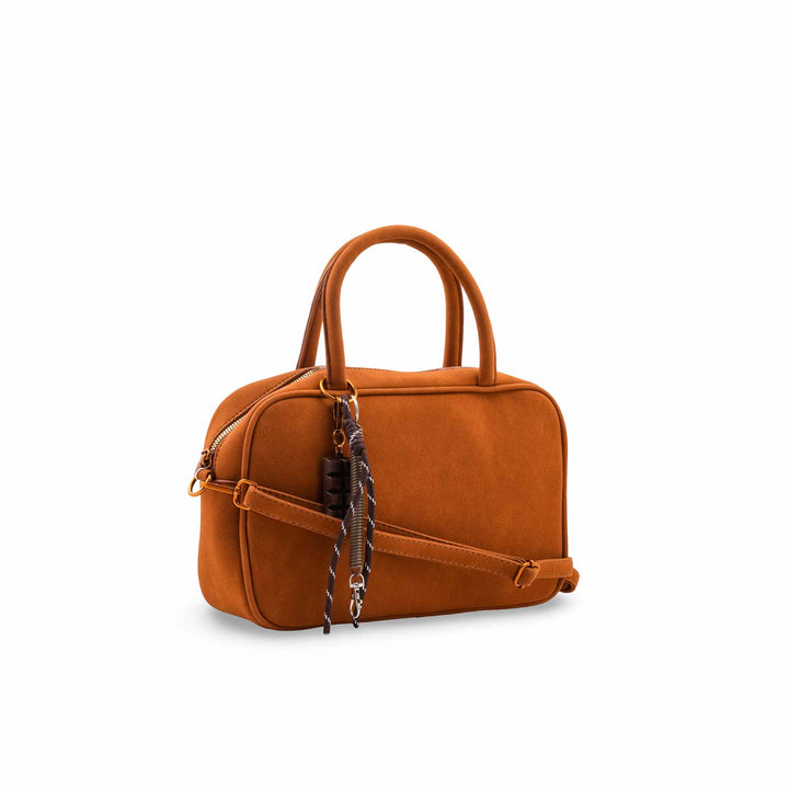 Camel Formal Hand Bag For Women P36683