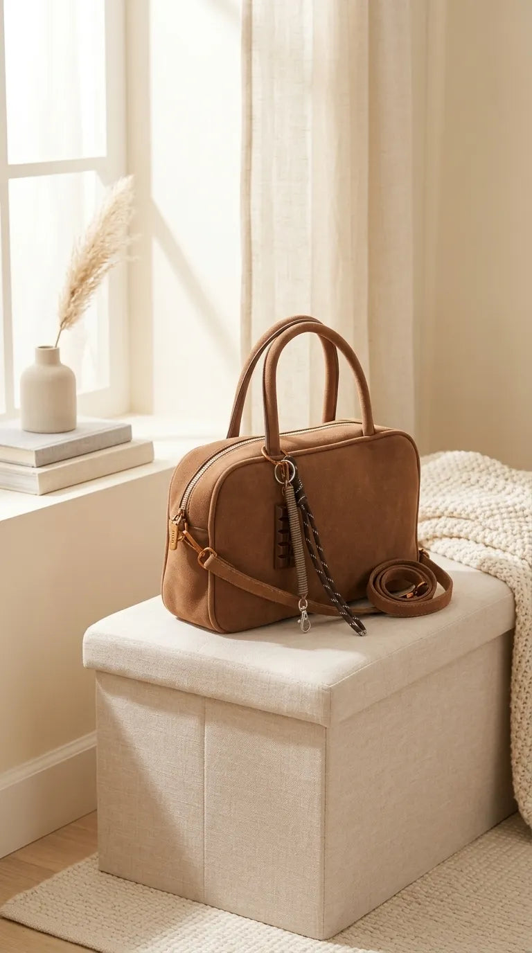 Beige Formal Hand Bag For Women P36683