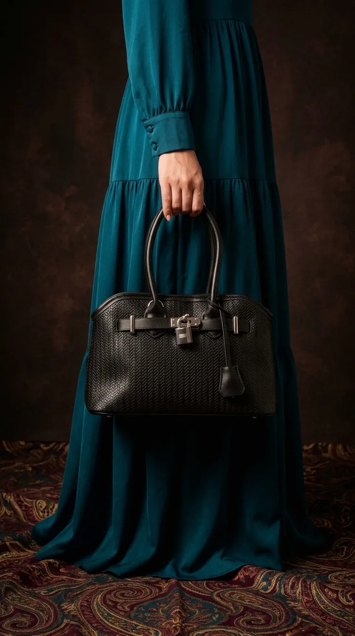 Black Formal Hand Bag For Women P36684