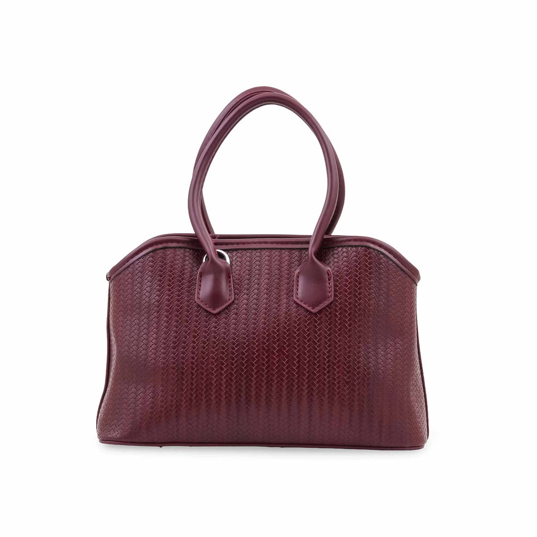 Maroon Formal Hand Bag For Women P36684