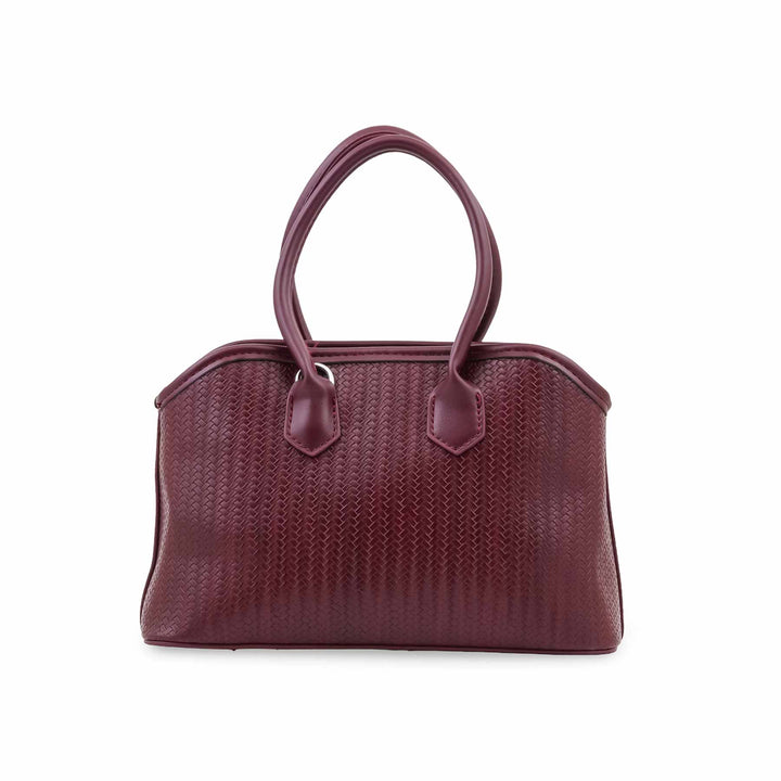 Maroon Formal Hand Bag For Women P36684