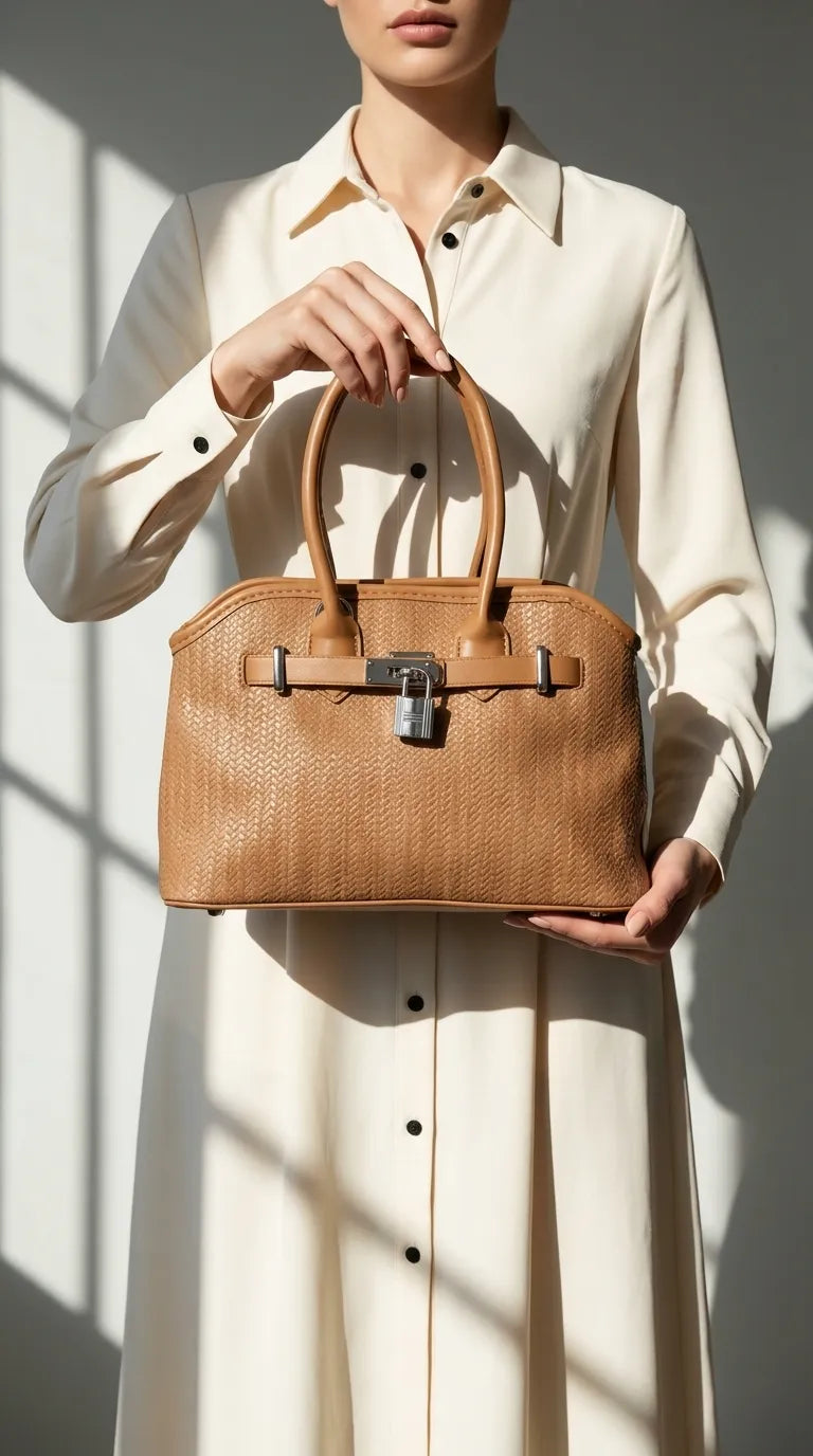 Fawn Formal Hand Bag For Women P36684