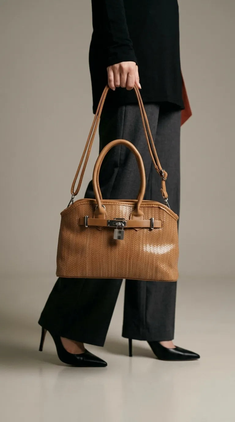 Fawn Formal Hand Bag For Women P36684