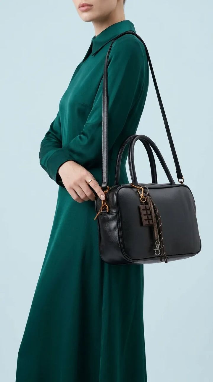 Black Formal Hand Bag For Women P36688