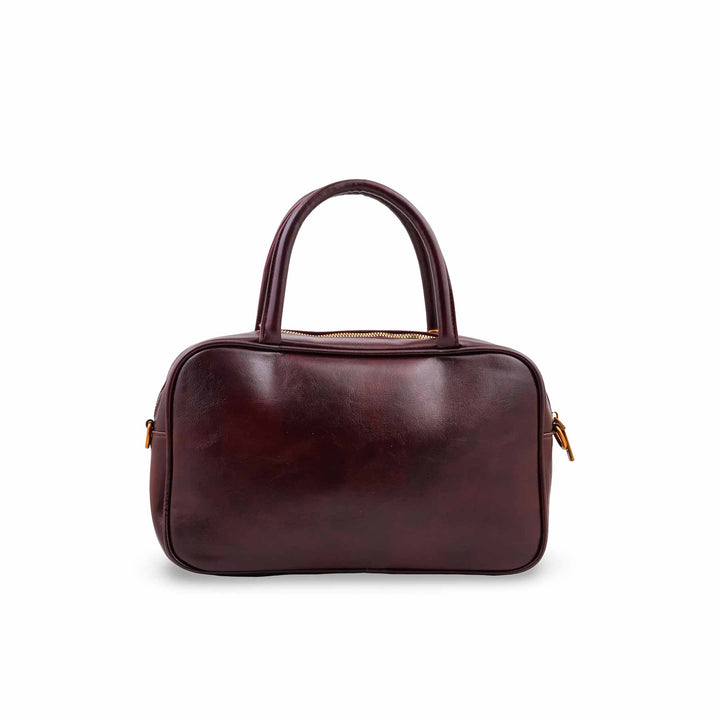Maroon Formal Hand Bag For Women P36688