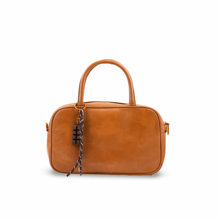 Mustard Formal Hand Bag For Women P36688