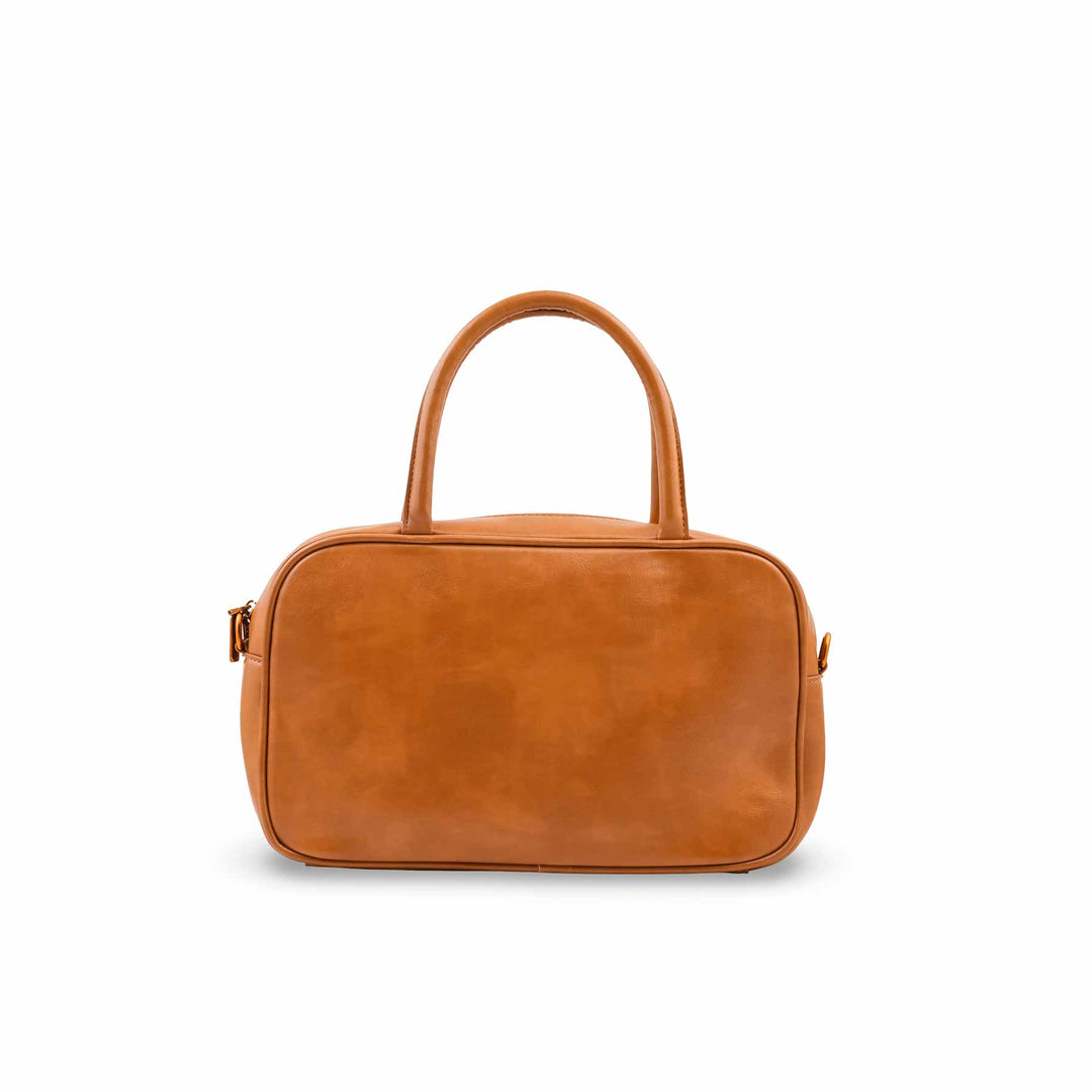 Mustard Formal Hand Bag For Women P36688