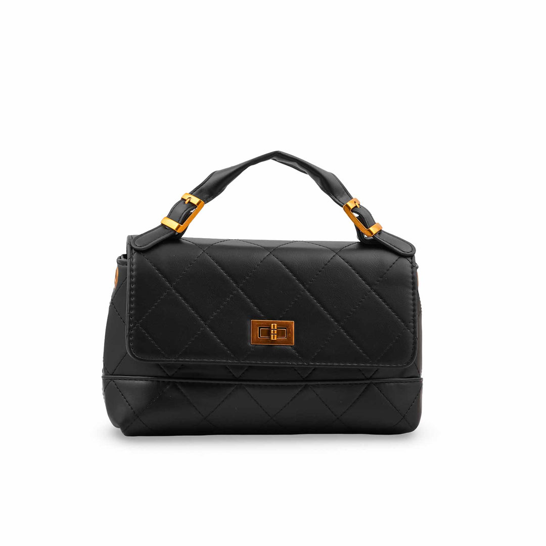 Black Formal Hand Bag For Women P36690