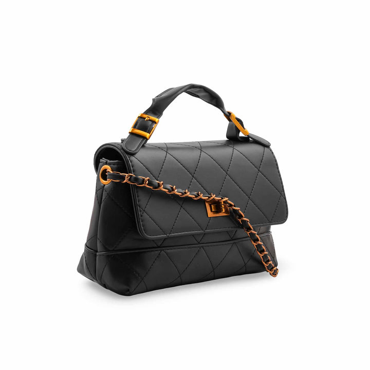 Black Formal Hand Bag For Women P36690