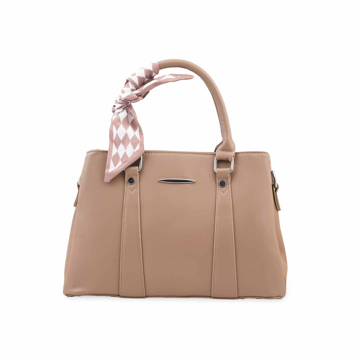 Apricot Formal Hand Bag For Women P36691