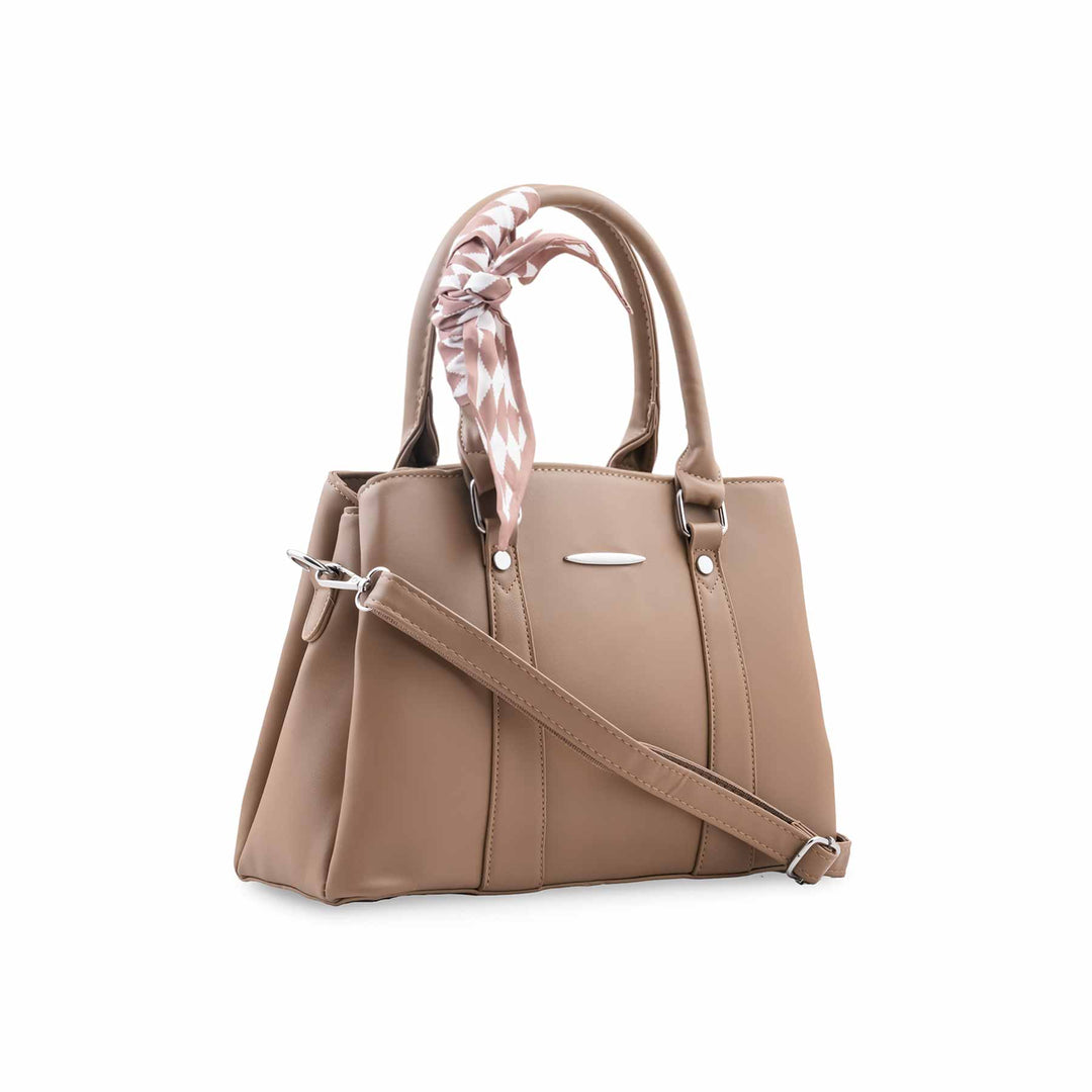 Apricot Formal Hand Bag For Women P36691