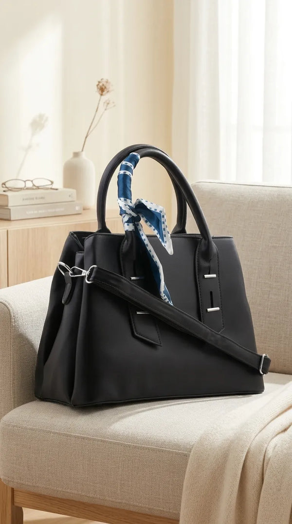 Black Formal Hand Bag For Women P36692