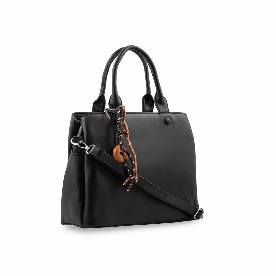 Black Formal Hand Bag For Women P36693