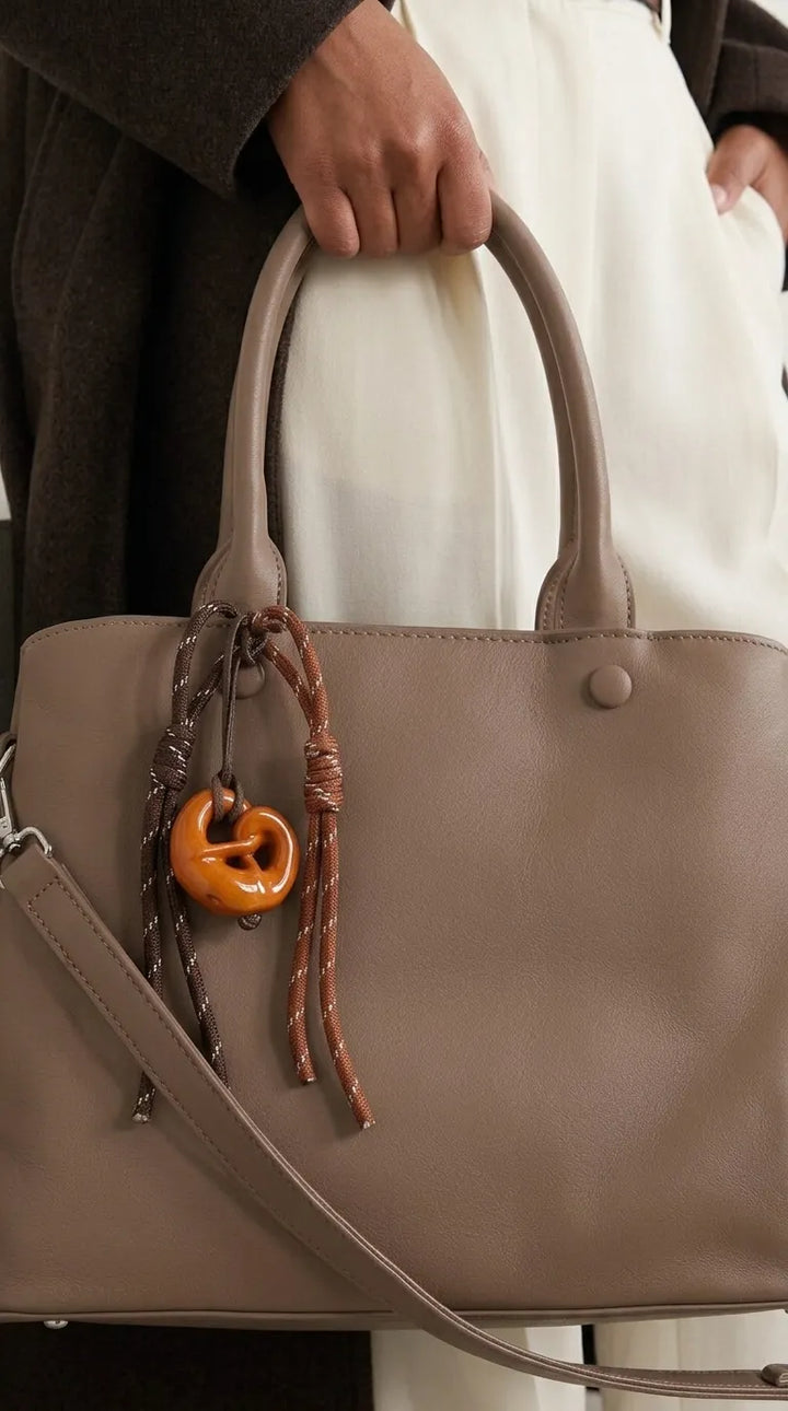 Beige Formal Hand Bag For Women P36693