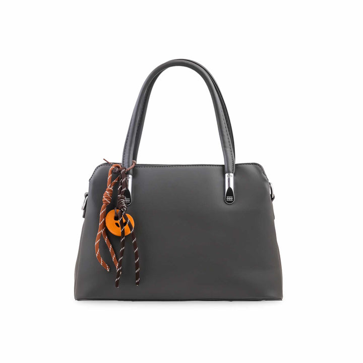 Grey Formal Hand Bag For Women P36694