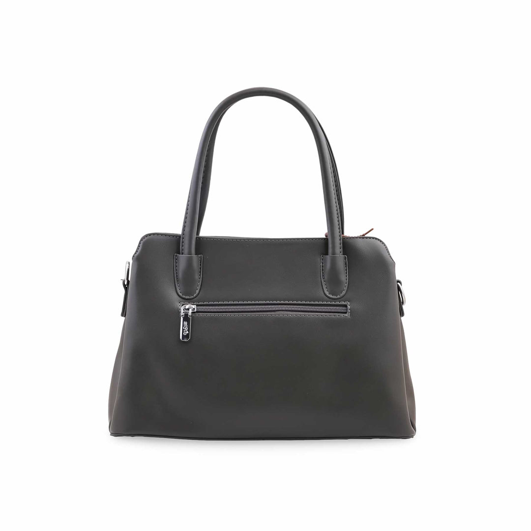 Grey Formal Hand Bag For Women P36694