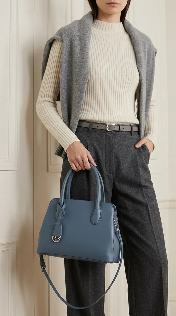 Blue Formal Hand Bag For Women P36695