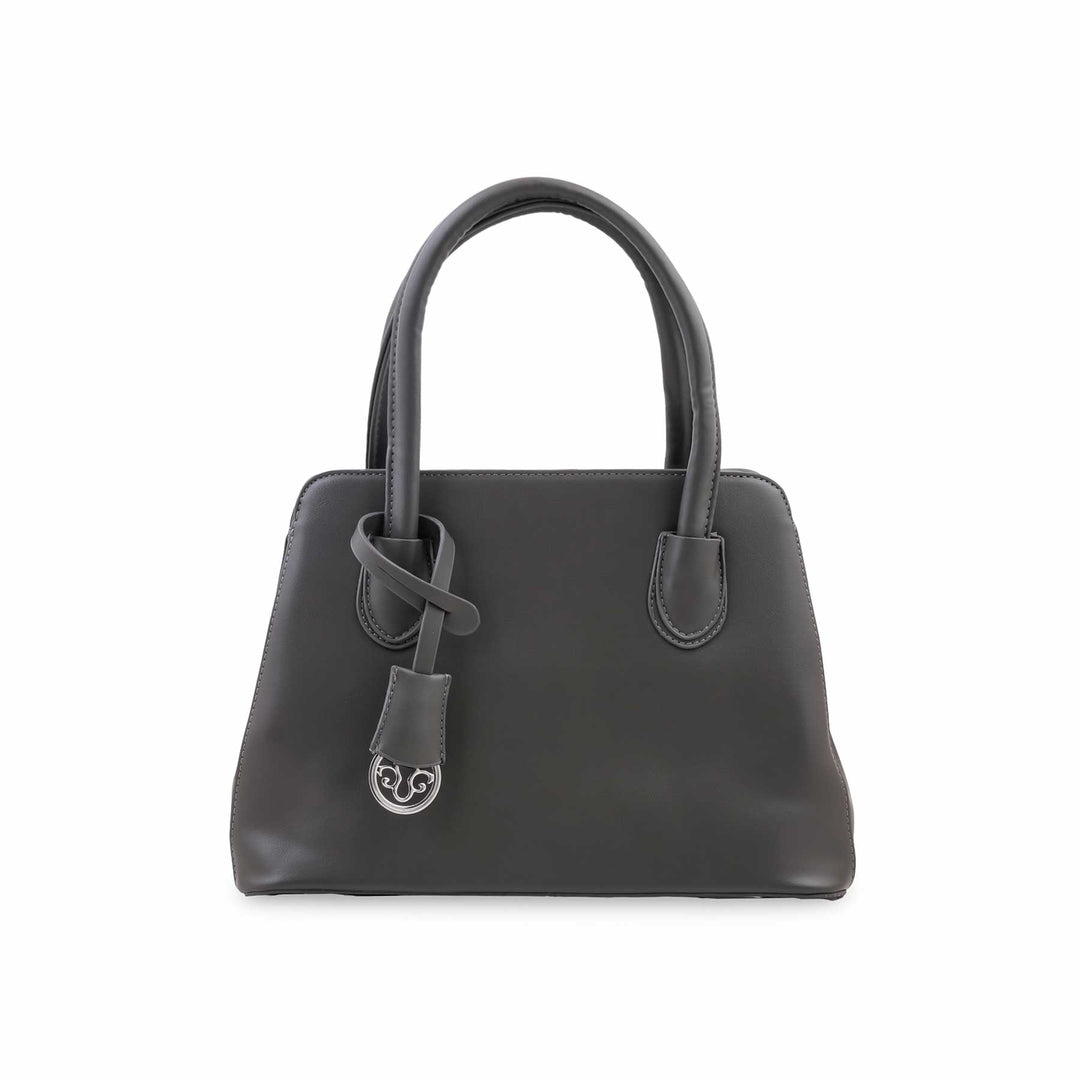 Dk Grey Formal Hand Bag For Women P36695
