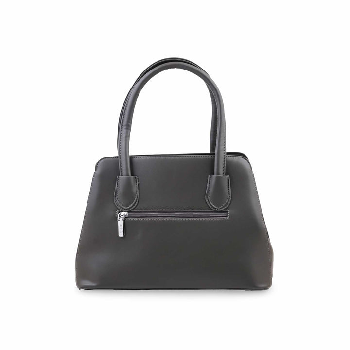 Dk Grey Formal Hand Bag For Women P36695