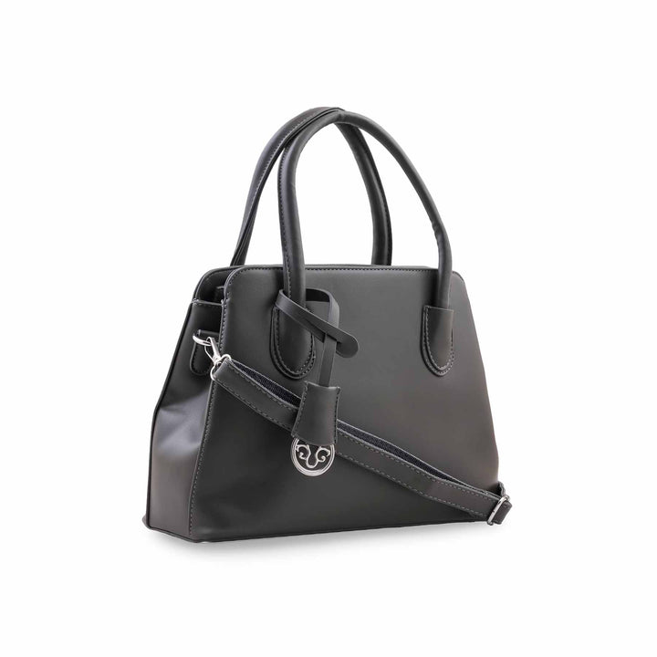 Dk Grey Formal Hand Bag For Women P36695