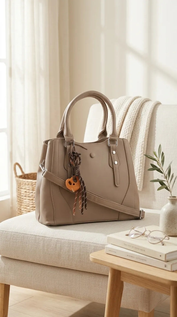 Fawn Formal Hand Bag For Women P36696