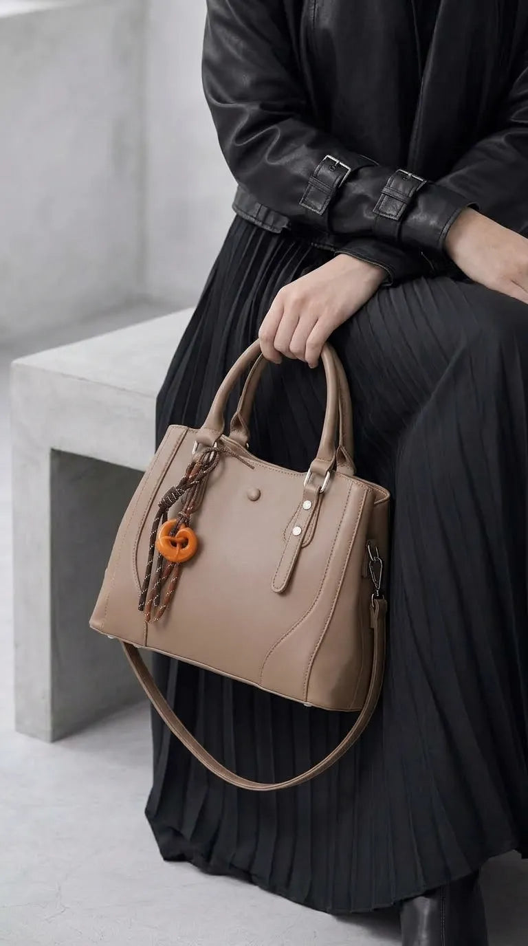 Fawn Formal Hand Bag For Women P36696