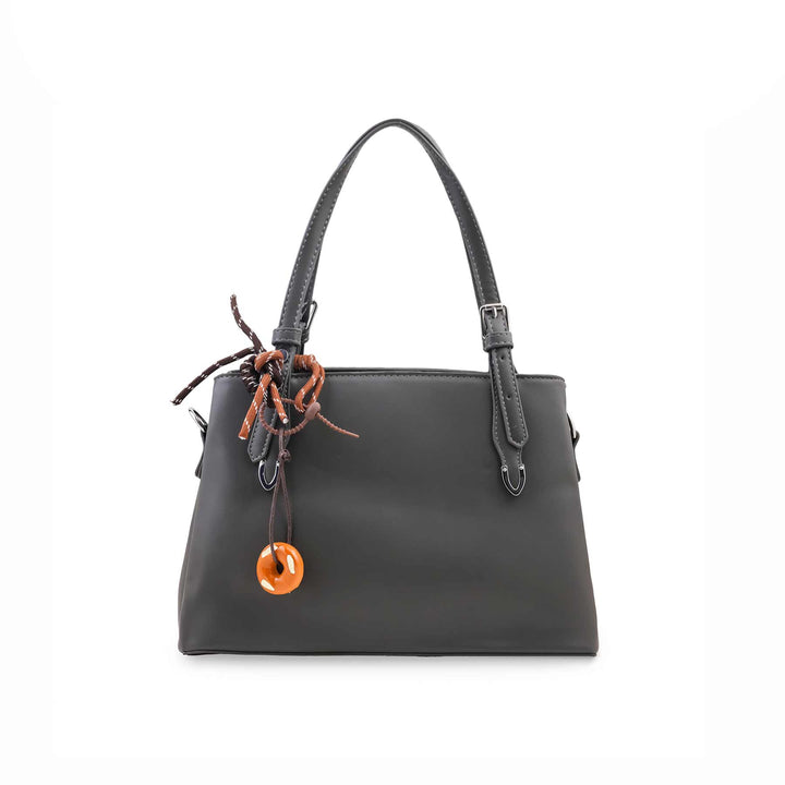 Grey Formal Hand Bag For Women P36697