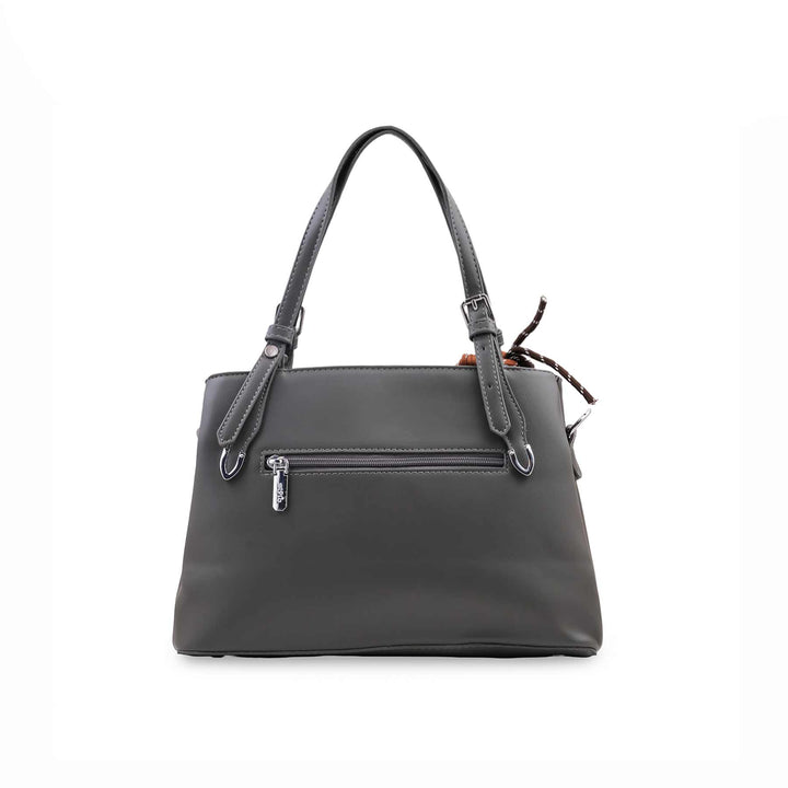 Grey Formal Hand Bag For Women P36697