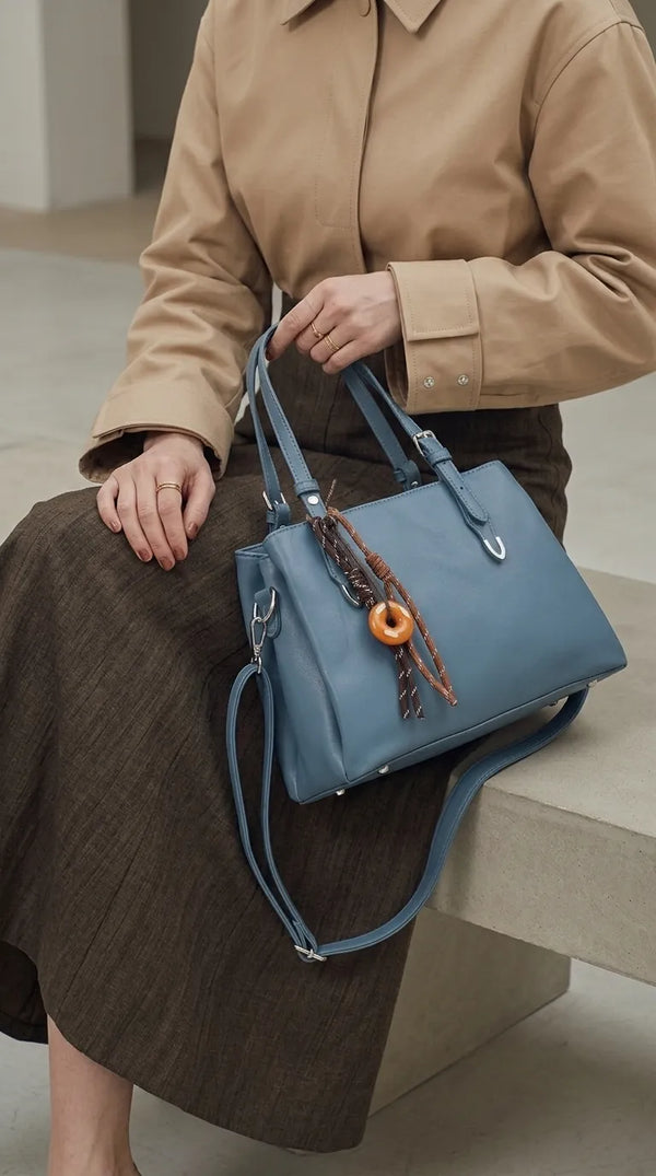 Blue Formal Hand Bag For Women P36697
