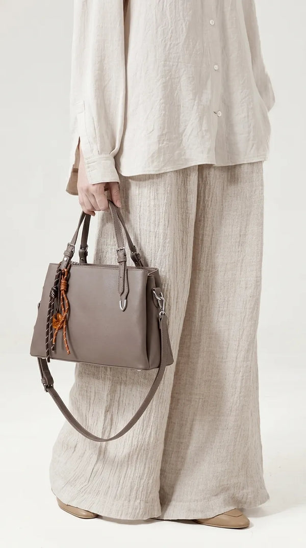 Beige Formal Hand Bag For Women P36697