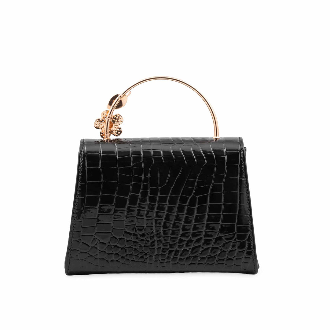 Black Formal Clutch For Ladies P36708